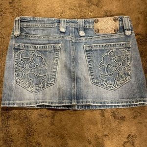 Super cute miss me mini skirt